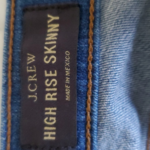 J. Crew high rise skinny jeans - Picture 7 of 11